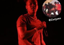 South Africa Rapper Nasty C Punches & Kicks Fan On Stage In Zambia