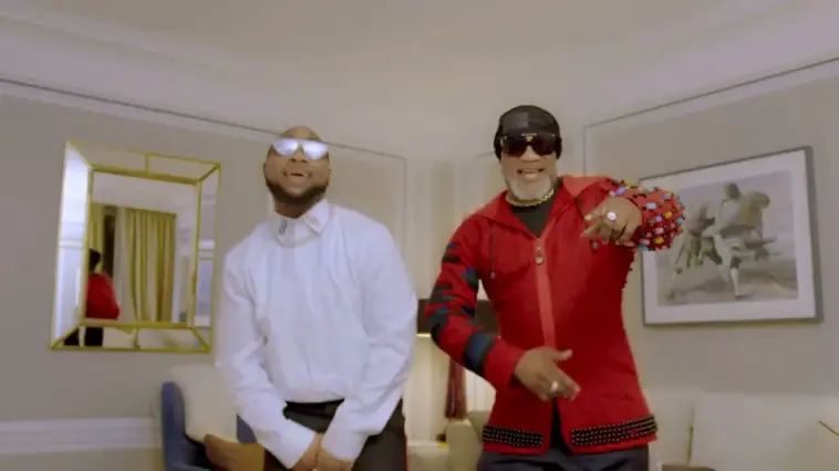 Collaboration Of Koffi Olomide & Davido In The ‘Legende’ Music Video